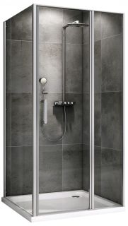 Душевой уголок ABBER Sonnenstrand AG04100S-S75 100x75см хром